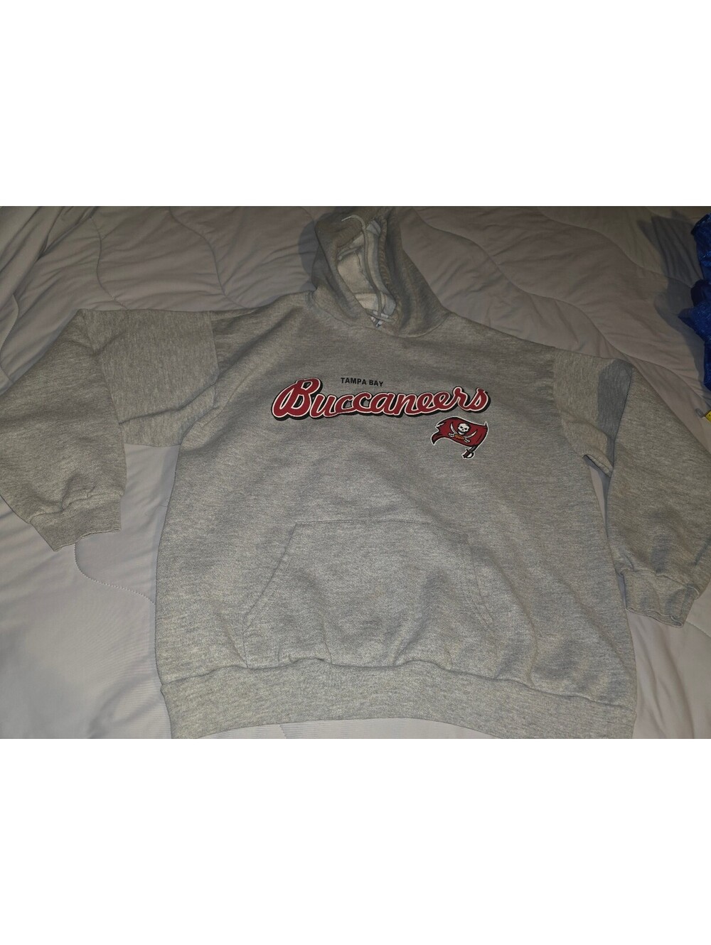 Tampa Bay Buccaneers L Gray Hoodie NFL APPAREL